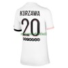 Maillot de Supporter Paris Saint-Germain Layvin Kurzawa 20 Extérieur 2021-22 Pour Homme